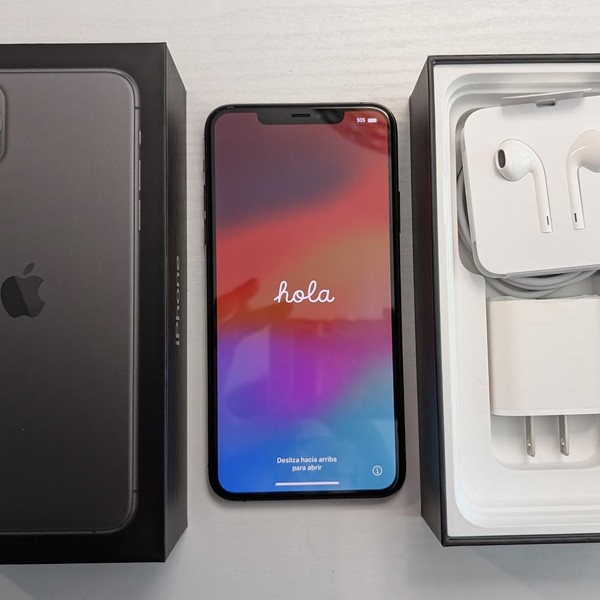 Apple iPhone 11 Pro Max - Unlocked, 256 GB, Gray, A2161