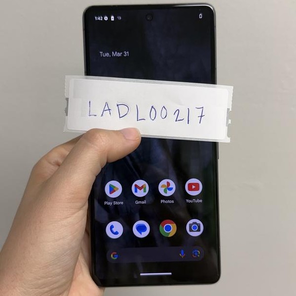 Google Pixel 7 - T-Mobile, 128 GB, Obsidian, 8 GB, GVU6C, Sub-6 5G