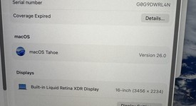 Good
													MacBook Pro 2021 - 16" - Apple M1 Max, Silver, 1 TB, 32 GB, photo 4 of 14