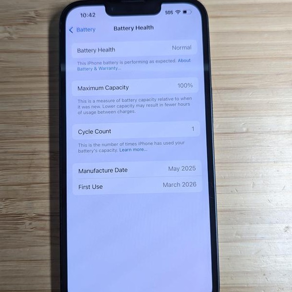 Apple iPhone 16e - Unlocked, 128 GB, Black, A3212