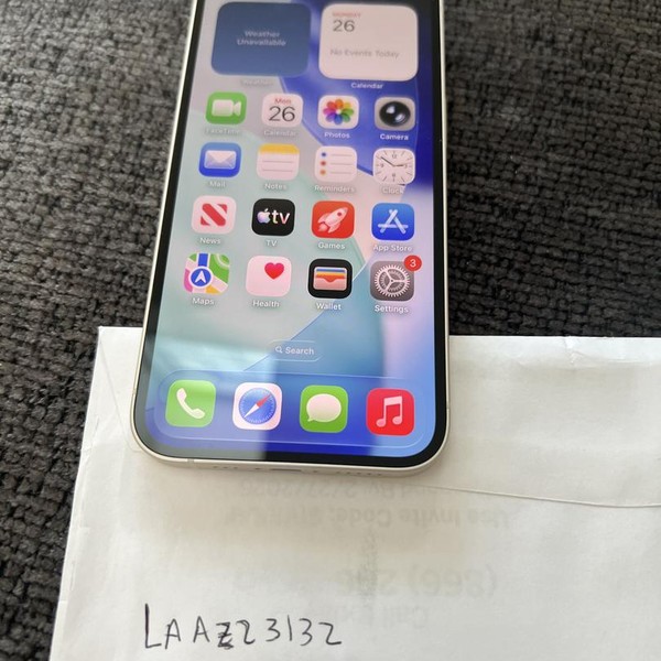 Apple iPhone 14 - Unlocked, Starlight, 128 GB, A2649