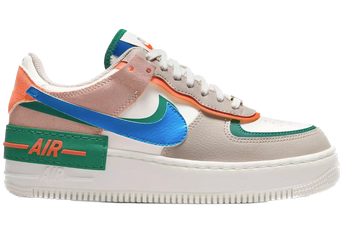Nike Air Force 1 Low Shadow Sail Signal Blue Green (Women's) for sale