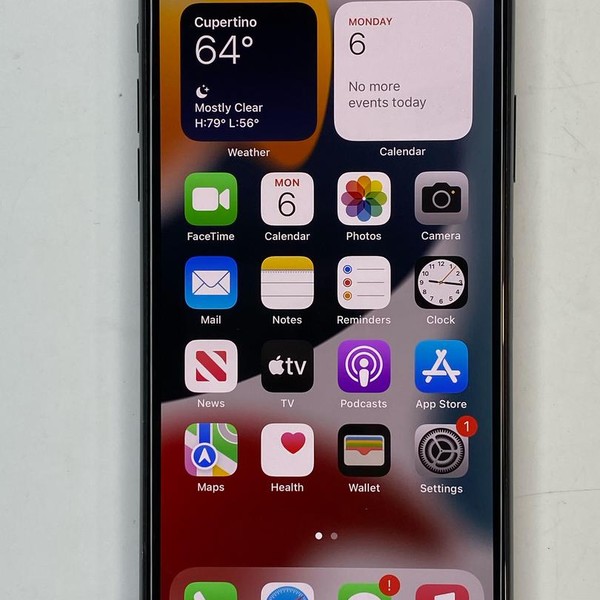 Apple iPhone X - Unlocked, 256 GB, Gray, A1865