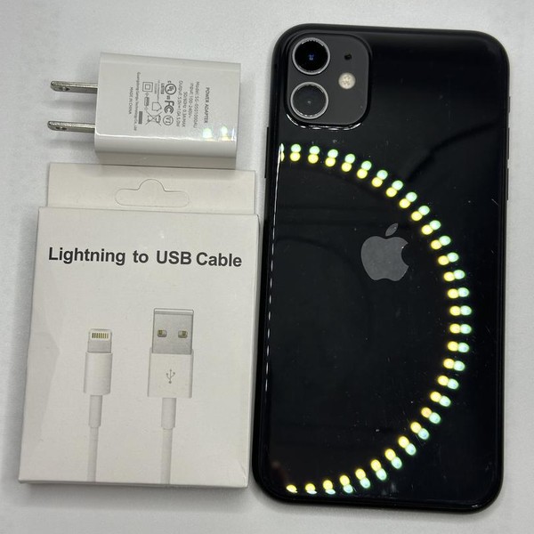 Apple iPhone 11 - Unlocked, 64 GB, Black, A2111