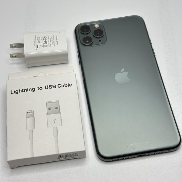 Apple iPhone 11 Pro Max - Unlocked, 64 GB, Green, A2161