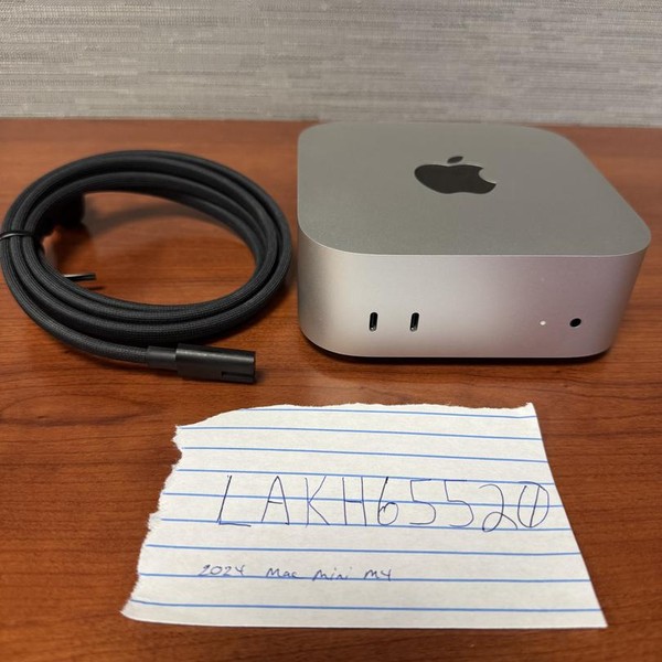 Mac mini 2024 - 256 GB, 16 GB, Apple M4