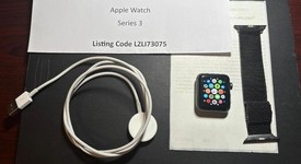 Good
													Apple Watch Series 3 38mm - Gray, A1858, Aluminum - GPS, photo 1 of 1
