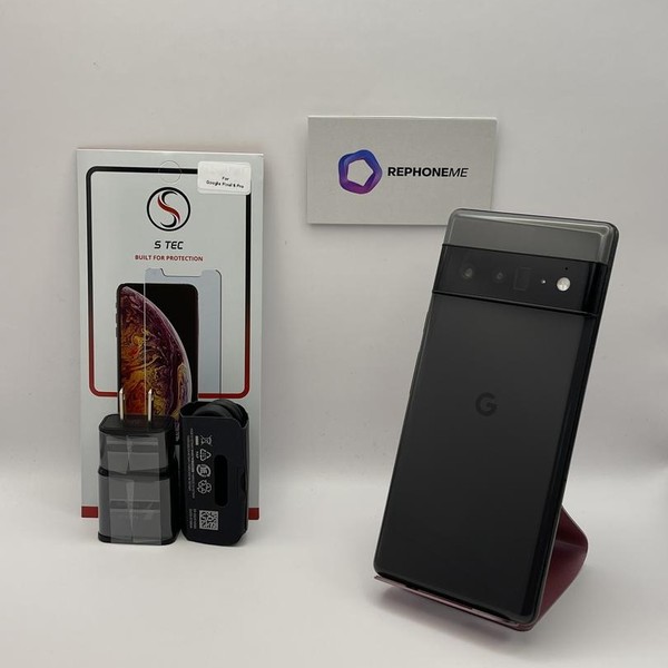 Google Pixel 6 Pro - Unlocked, 256 GB, Black, 12 GB, G8VOU