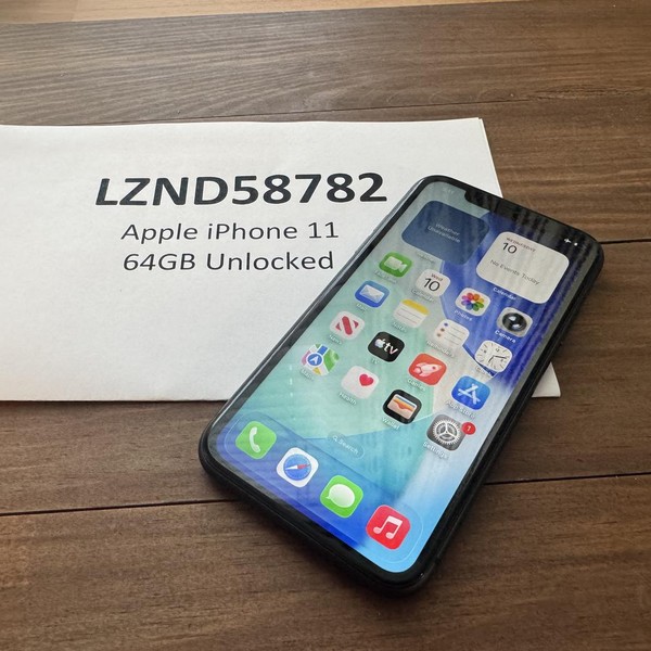 Apple iPhone 11 - Unlocked, 64 GB, Black, A2111