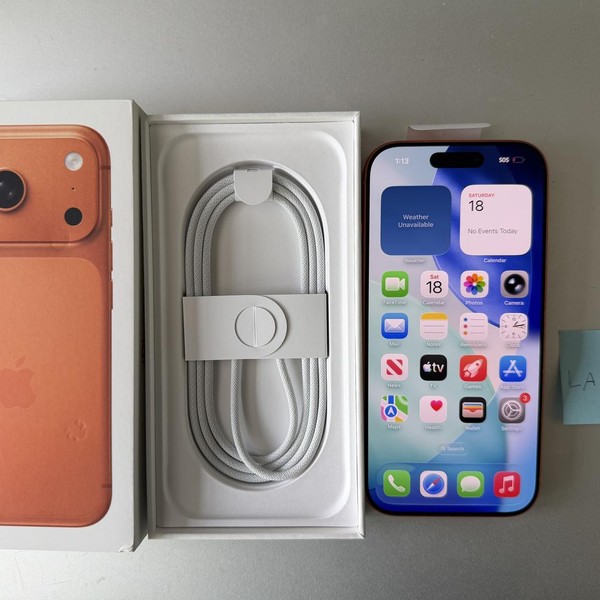 Apple iPhone 17 Pro - Unlocked, 256 GB, Cosmic Orange, A3256