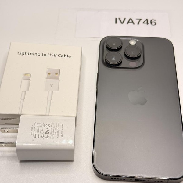 Apple iPhone 14 Pro - Unlocked, 256 GB, Black, A2650