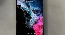 Fair
													Samsung Galaxy S22 Ultra - Verizon, Black, 128 GB, 8 GB, SM-S908U, photo 1 of 3