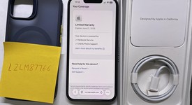 Mint
													Apple iPhone 13 - Unlocked, Midnight, 128 GB, A2482, photo 1 of 7