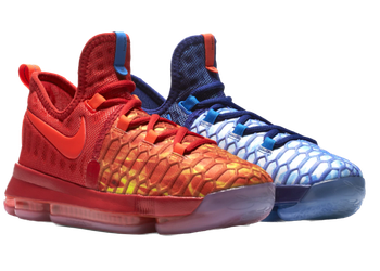 Nike KD 9 Fire and Ice (GS) for sale