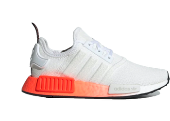 adidas NMD R1 Cloud White Solar Red (GS) for sale