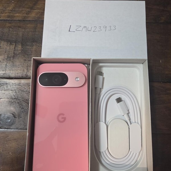 Google Pixel 9 - Verizon, 128 GB, Peony, 12 GB, G2YBB