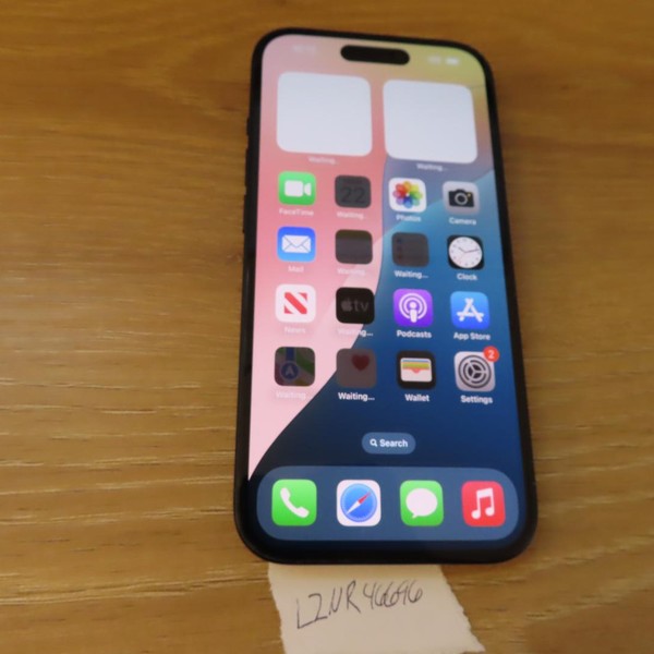 Apple iPhone 15 - T-Mobile, 128 GB, Black, A2846