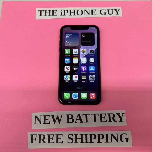 Apple iPhone Xr - Unlocked, Black, 64 GB, A1984