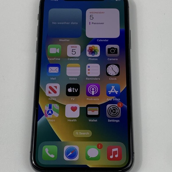 Apple iPhone X - Unlocked, 64 GB, Gray, A1901, GSM