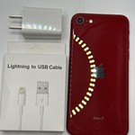 Good Apple iPhone SE 3rd Gen 2022 - Unlocked, 128 GB, Red, A2595