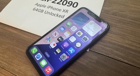 Good
													Apple iPhone Xr - Unlocked, Black, 64 GB, A1984, photo 2 of 5
