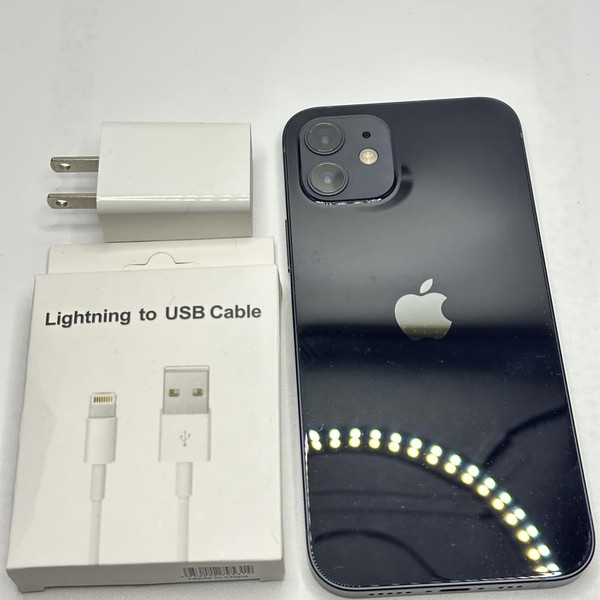 Apple iPhone 12 - Unlocked, 64 GB, Black, A2172