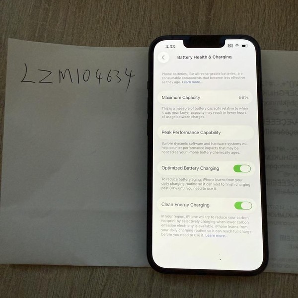 Apple iPhone 13 - Unlocked, 128 GB, Midnight, A2482