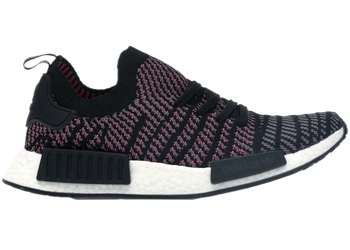 adidas NMD R1 STLT Black Grey Solar Pink for sale