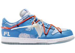 Nike Dunk Low Off-White Futura UNC for sale