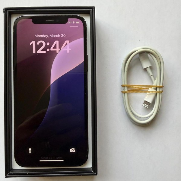 Apple iPhone 12 Pro - Unlocked, 128 GB, Pacific Blue, A2341