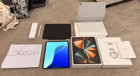 Good
													Apple iPad Pro 12.9" 5th Gen 2021 - Unlocked, Silver, 128 GB, photo 2 of 14