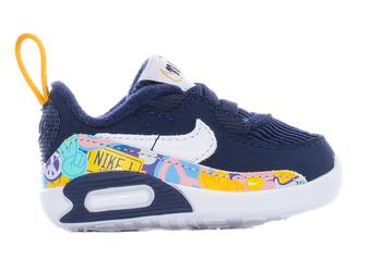 Nike Air Max 90 Leather Midnight Navy Peace (I) for sale