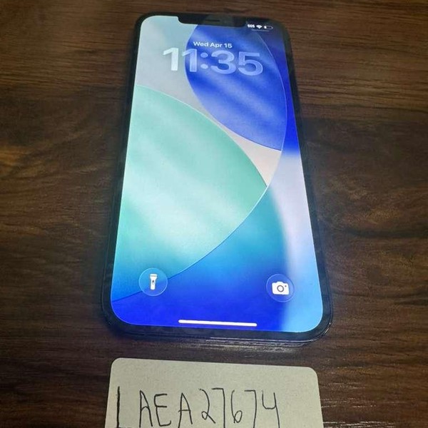 Apple iPhone 12 Pro Max - Unlocked, 128 GB, Pacific Blue, A2342