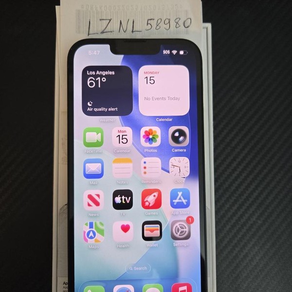 Apple iPhone 13 - Unlocked, 128 GB, Midnight, A2482