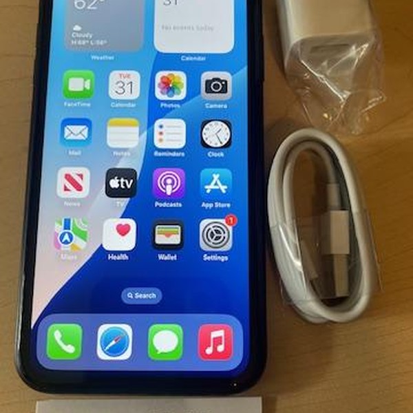 Apple iPhone Xr - Unlocked, 64 GB, Black, A1984