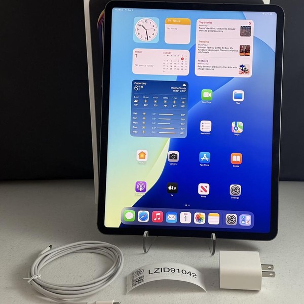 Apple iPad Pro 12.9 inch 5th Gen 2021 - Unlocked, 512 GB, Gray