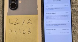 Mint
													Apple iPhone 17 - Unlocked, Mist Blue, 256 GB, A3258, photo 1 of 7
