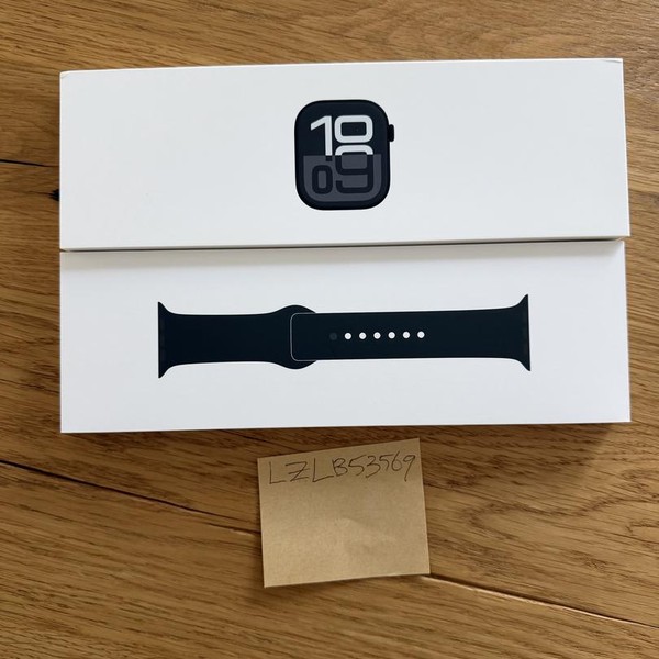 Apple Watch Series 10 46mm - Black, A2999 - GPS, Aluminum