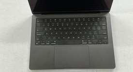 Mint
													MacBook Pro Late 2023 (M3) - 14" - Apple M3 Pro 11-core, Black, 512 GB, 18 GB, 14-core GPU, photo 1 of 8