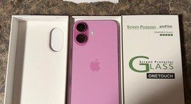 Good
													Apple iPhone 16 - Unlocked, Pink, 128 GB, A3081, photo 1 of 6