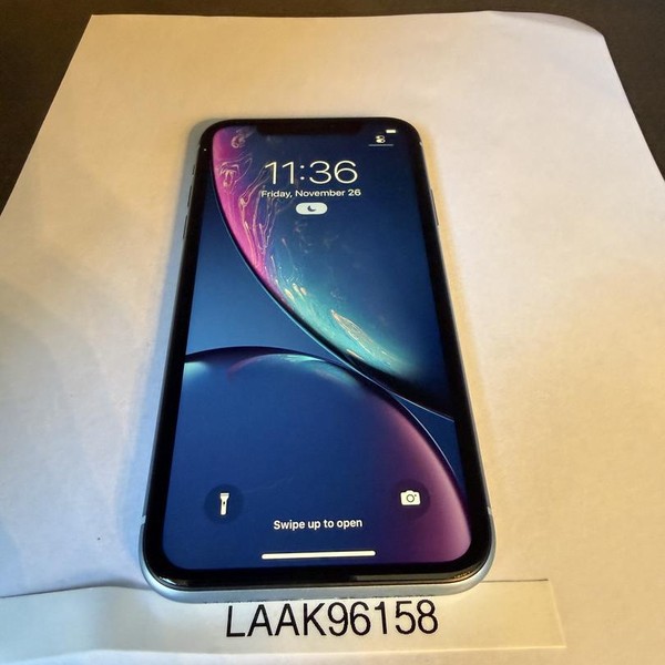 Apple iPhone Xr - Unlocked, 128 GB, Blue, A1984