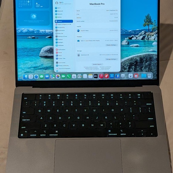 MacBook Pro 2023 - 14 inch - 1 TB, Gray, 16 GB, Apple M2 Pro 12-core