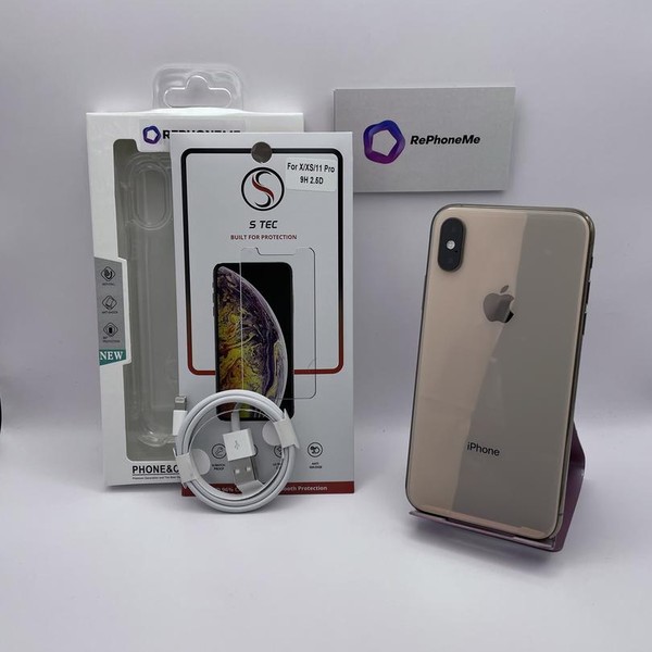 Apple iPhone Xs - Unlocked, 64 GB, Gold, A1920