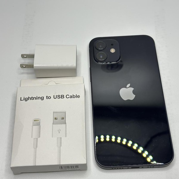 Apple iPhone 12 - Unlocked, 64 GB, Black, A2172