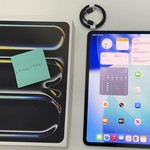 Mint Apple iPad Pro 13 inch (M4) 2024 - Unlocked, 256 GB, Black, 8 GB, A2926, Standard Glass
