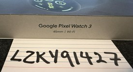 Good
													Google Pixel Watch 3 - Wi-Fi, Black, 45mm, Wi-Fi, photo 2 of 10
