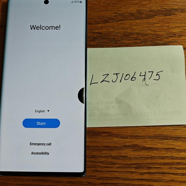 Samsung Galaxy Note 10 Plus - Unlocked, Blue, 256 GB, 12 GB, SM-N975U1