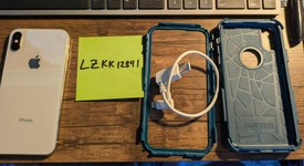 Good
													Apple iPhone X - Verizon, Silver, 64 GB, A1865, photo 1 of 3