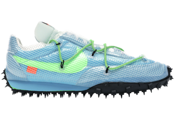Nike Waffle Racer Off-White Vivid Sky (Women's) for sale