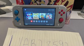 Good
													Nintendo Switch Lite - Gray, Zacian and Zamazenta Edition, photo 3 of 11